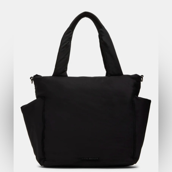 Steve Madden Bcobie Silky Nylon Small Tote - Picture 4 of 5